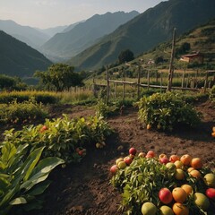 fruits in the village