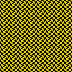 Black and yellow abstract seamless pattern background
