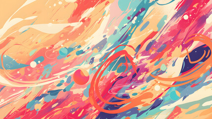 flat vector abstract backgrounda