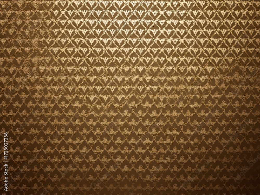 Poster golden abstract pattern: a mesmerizing display of a golden abstract pattern, showcasing a repeating 