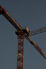 crane on the construction site