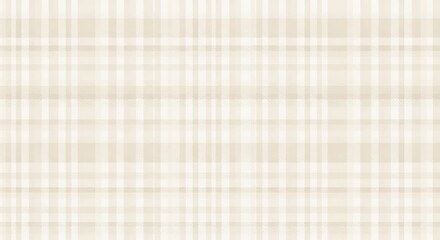 Gentle beige plaid pattern background for textile design or decoration