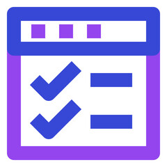 web and seo twotone icon set