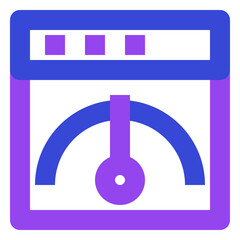 web and seo twotone icon set