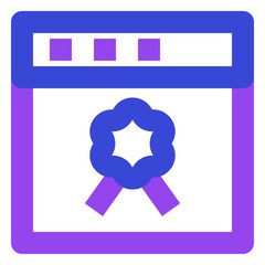 web and seo twotone icon set
