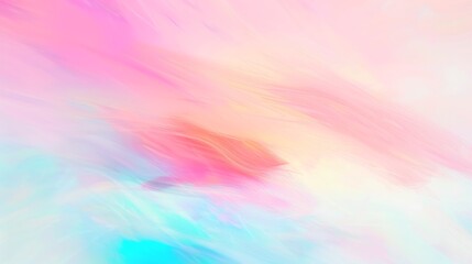 Abstract pastel background with soft pink hues, dreamy textures, and gentle flowing lines in harmonious pastel colors