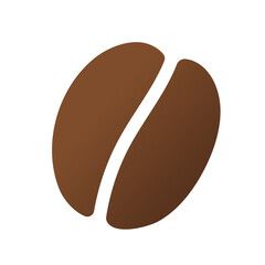 coffee bean icon. vector illustration