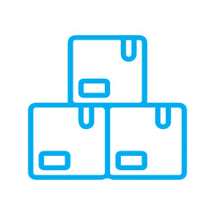 Fototapeta premium Package and delivery icon