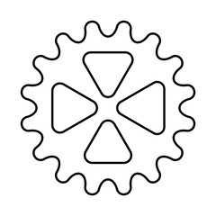 Chainring icon design
