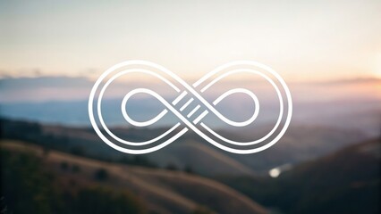 value-driven-business A serene landscape featuring an infinity symbol against a soft, blurred backdrop.