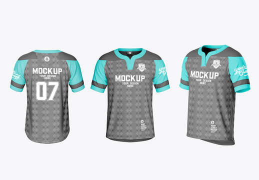 Rugby Jersey Mockup 