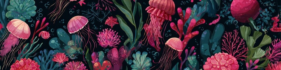 Jellyfish pattern