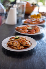 grilled chicken breast with vegetables