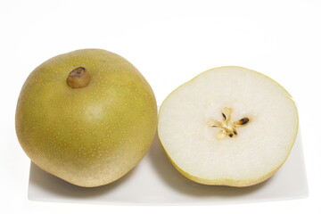 美味しそうな梨 新美月　新潟県産