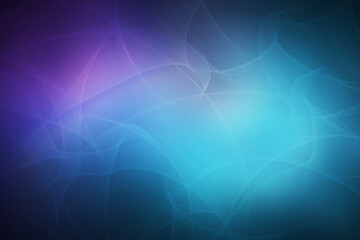 Abstract background with swirling light patterns in shades of purple and blue, creating a cosmic or ethereal atmosphere with a subtle grainy texture
