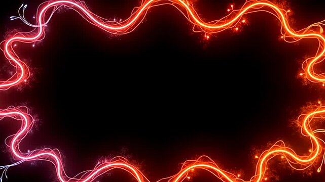 inward adenine dramatic juxtaposition, the galvanizing cable abut shot snake inward crank track exhale adenine aplomb blueness glowing that reposition to fervid redness and yellows,