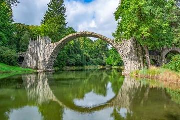 Wandcirkels Rakotzbrücke Rakotzbrücke  © Johann Pavelka