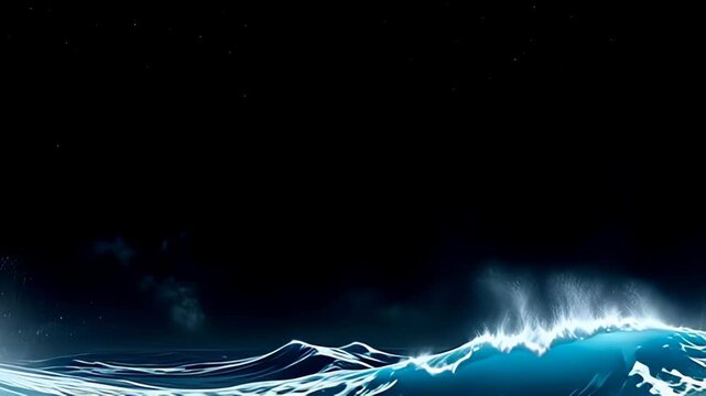 With a spellbinding allure, the Desert sand Border Frame blowing with animated grains captures the essence of surrealism, as cool waves of cobalt and turquoise dance gracefully around it,