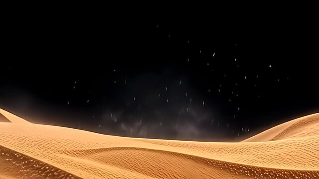 Imagine a serene desert sand Border Frame blowing with animated grains, where soft lilac and gold waves ebb and flow in harmony, wrapping around the perimeter; the smooth contrasts against