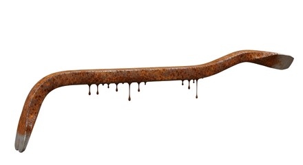 Rusty Metal Bar with Dripping Substance - Feedio_Whisk_1758529811615_80afky