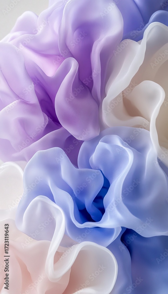 Poster elegant seamless pattern of gentle gradients with soft waves for modern textile and design use