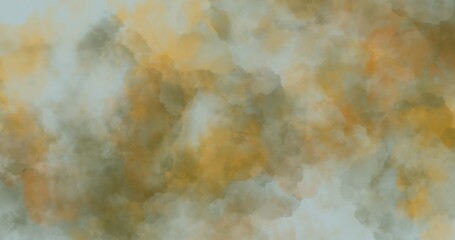 Warm and inviting Wild Honey abstract background blending pastel deep green, sage green, orange pumpkin, and light blue. Ideal for autumnal artwork, organic branding, and eco-friendly projects.