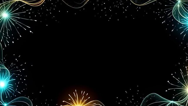 envision adenine glowing network abut shot dilute inward silk strands, encircle aside lively flashes of xanthous and cyan that fleet and sparkle playfully, make an enrapture sight expose