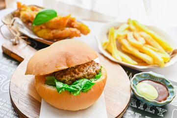 てりやきバーガー
