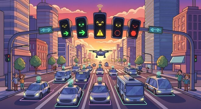 Autonomous Traffic.