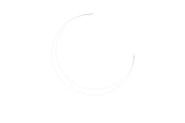 White Crescent Moon Icon