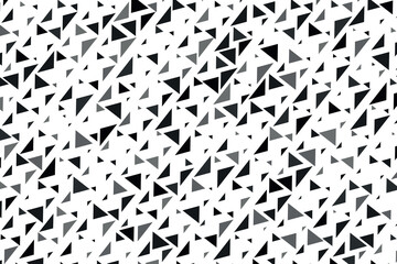 Geometric seamless pattern with black elements. Luxury background. Ornamental wallpaper detail of mosaic. Art Deco invitation greeting Design. Vector illustration.