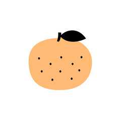 Cute Citrus Fruit Illustration