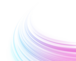 Vibrant streaks of neon blue and pink dash across the night sky, creating dynamic trails behind fast-moving cars. The city pulses with electric energy. Speed is alive here. PNG