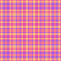 Graceful background textile fabric, invitation vector tartan texture. Gift paper pattern plaid seamless check in red and amber colors.