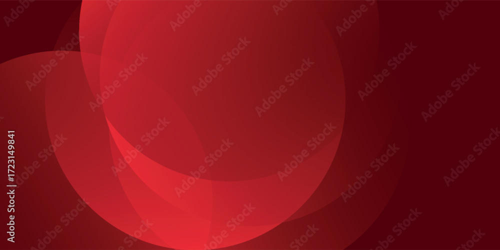 Poster red abstract background. dynamic shapes composition. vector background