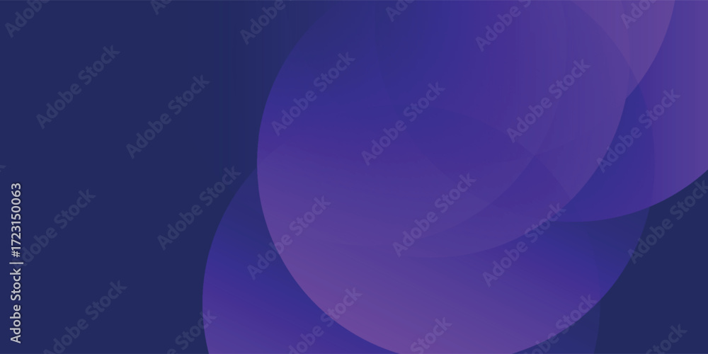 Fototapete minimal geometric background. purple elements with fluid gradient. dynamic shapes composition. vecto