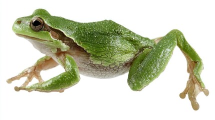 Obraz premium Green frog isolated