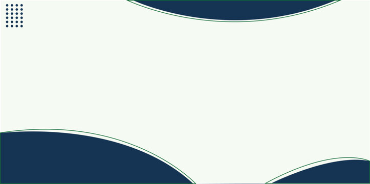 Abstract blue wave design with a flowing curve pattern for a modern business template.