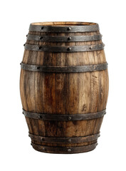 Fototapeta premium Wooden barrel, aged wood, vintage