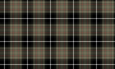 Seamless plaid patterns in black, green, orange, and white add charm to clothes, skirts, and pants with striking patterns that reflect a confident and unique style in every fashion look.