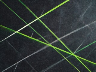 Abstract Lines in Neon: A captivating array of neon-colored lines dances across a dark backdrop, creating a modern and dynamic visual.