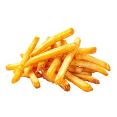 Golden-brown french fries piled high (1)