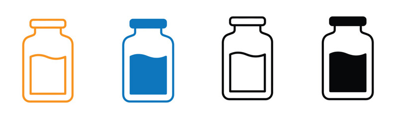 Jar icon symbol shape. vector symbols