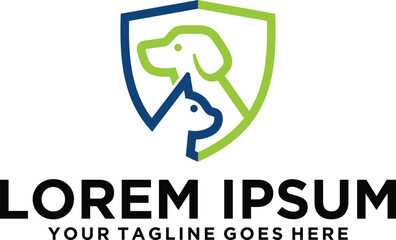 Pet Protection Shield logo idea