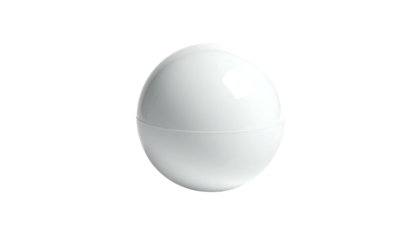 A digitally rendered, perfectly smooth, bright white egg, isolated on a black background, shows subtle highlights and reflections