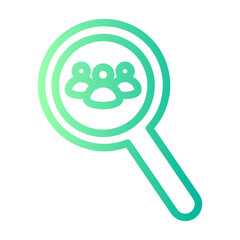 group gradient icon