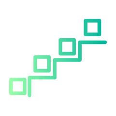 levels gradient icon