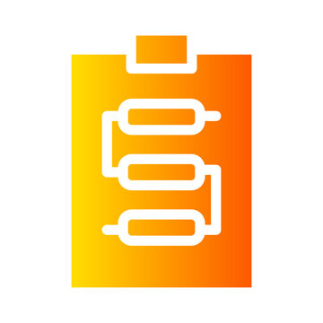 planning gradient icon