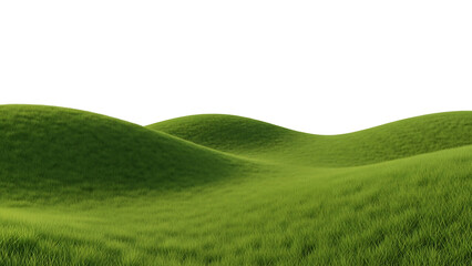 Rolling green hills, grassy landscape (1)