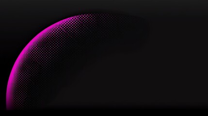 Abstract neon arcs and dots photographed using DSLR, 70mm lens, micro contrast on edges under balanced ambient lighting